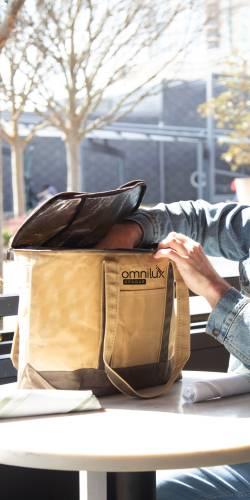 Waxed Large Lunch Cooler