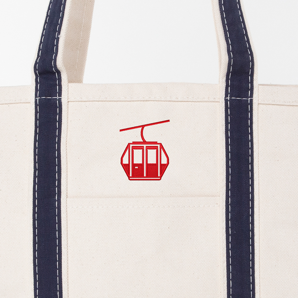 Navy Medium Classic Tote - Gondola