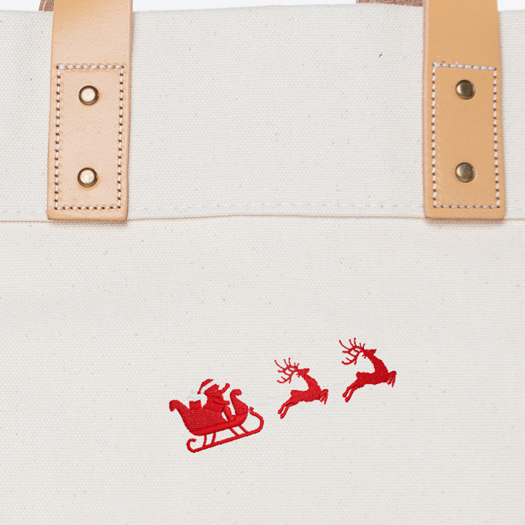 Natural Advantage Bag - Santa & Reindeer