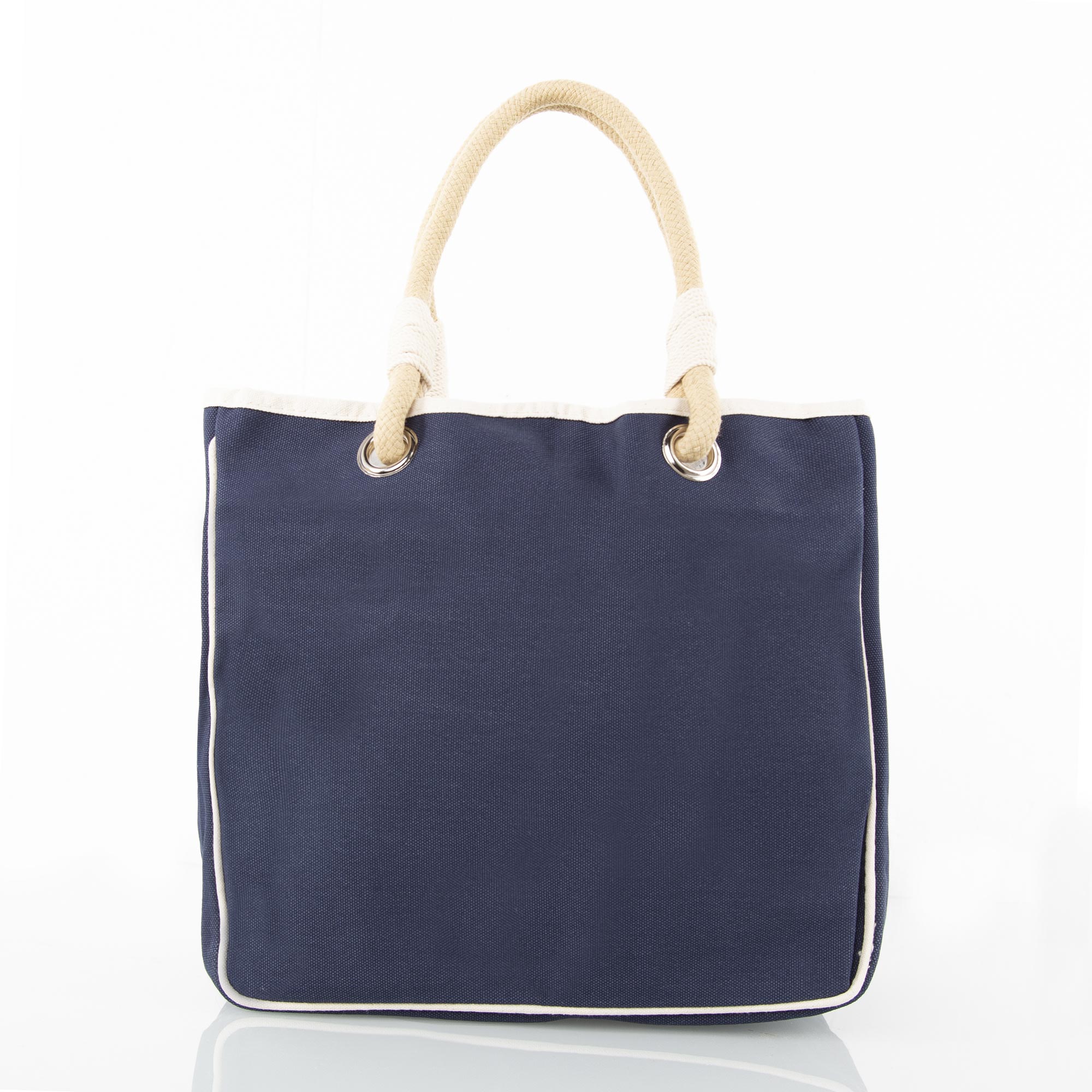 Rope Tote Solid Navy