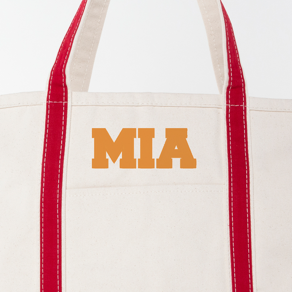 Red Large Classic Tote - MIA