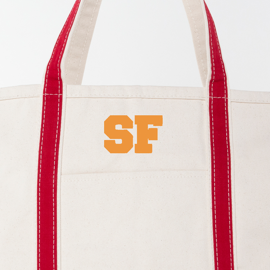 Red Large Classic Tote - SF