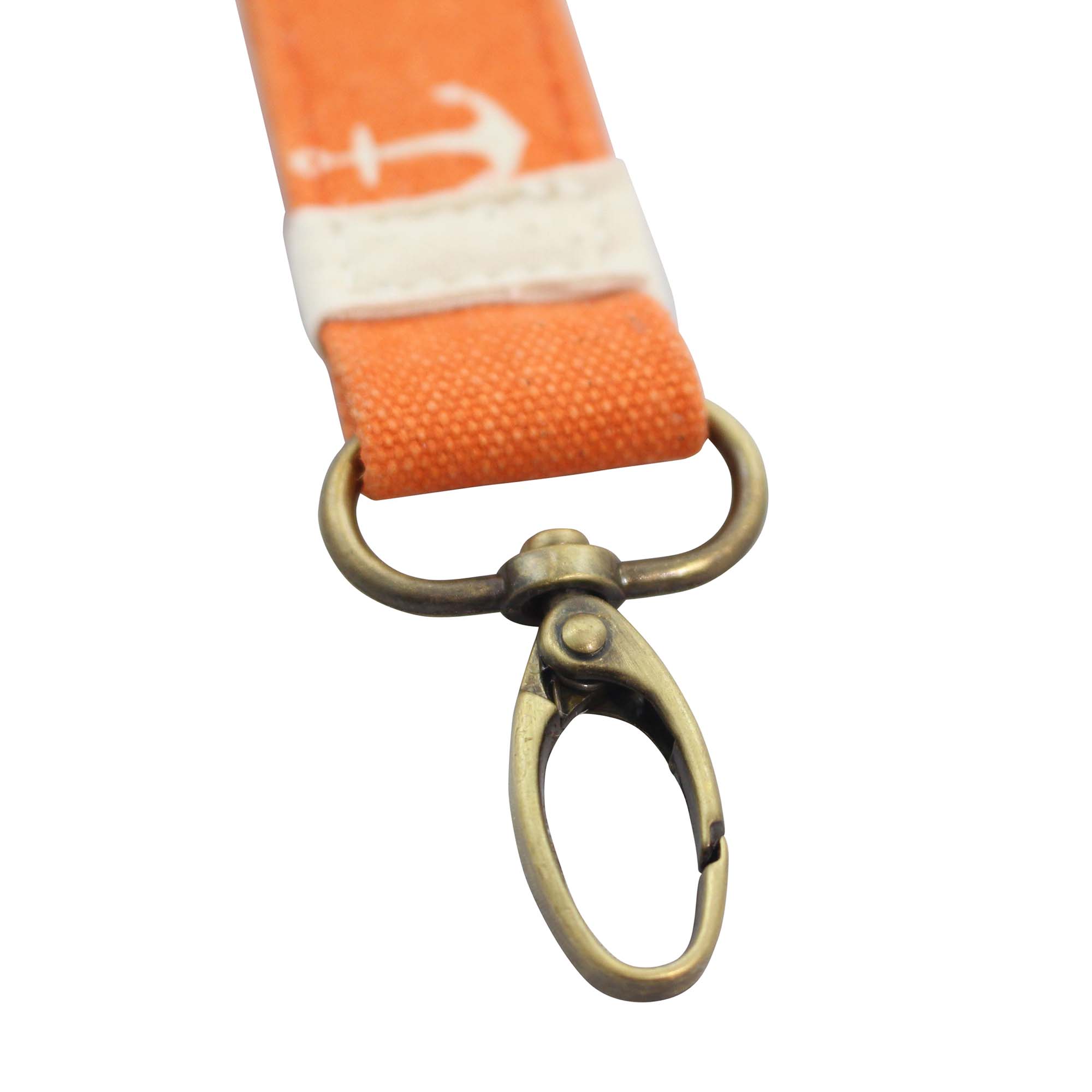 Brass hardware clip to attach