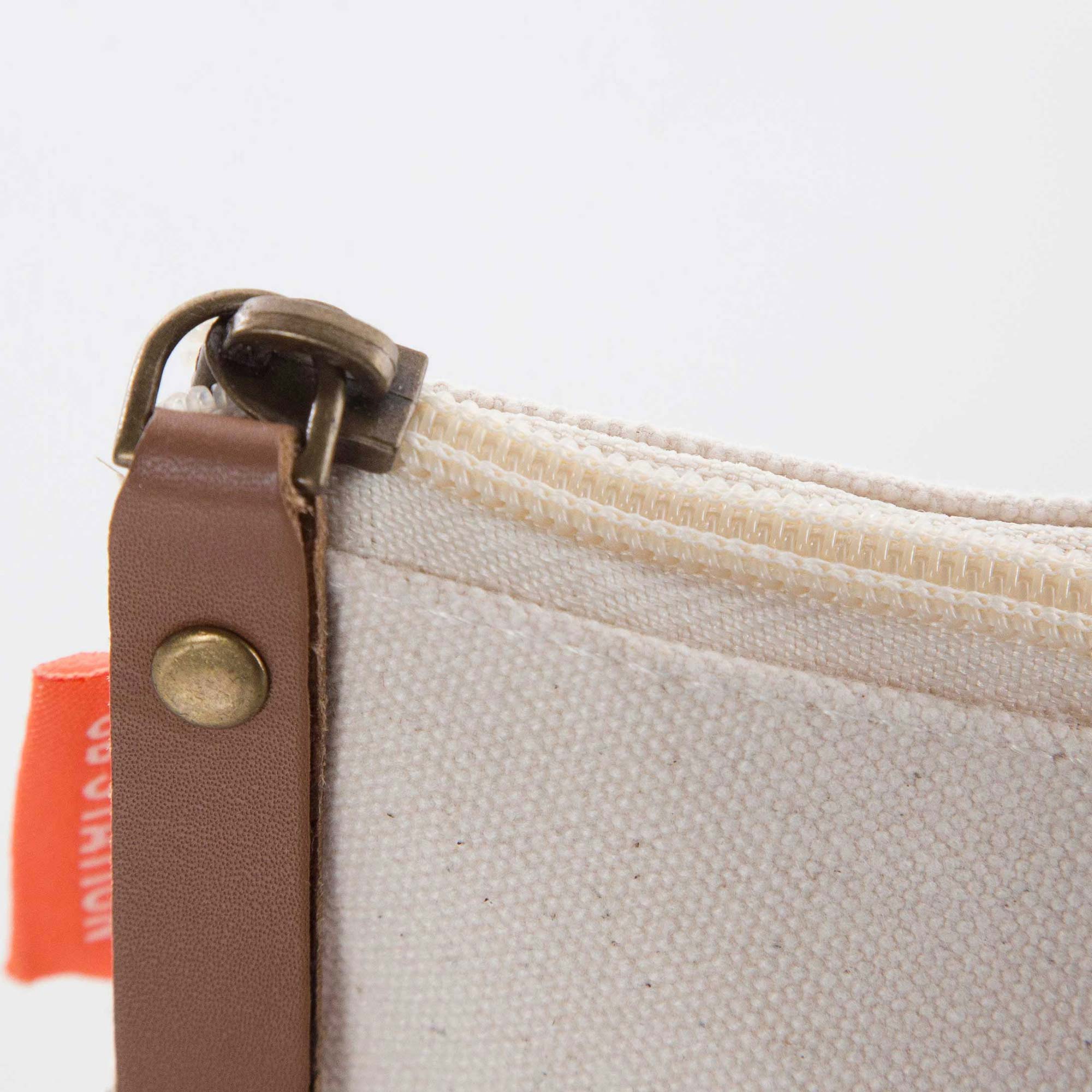 Top zip closure Top zip closure