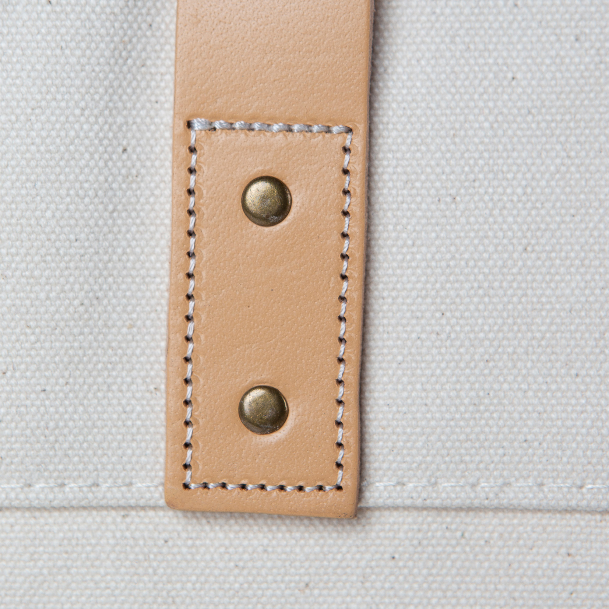 Genuine leather handles
