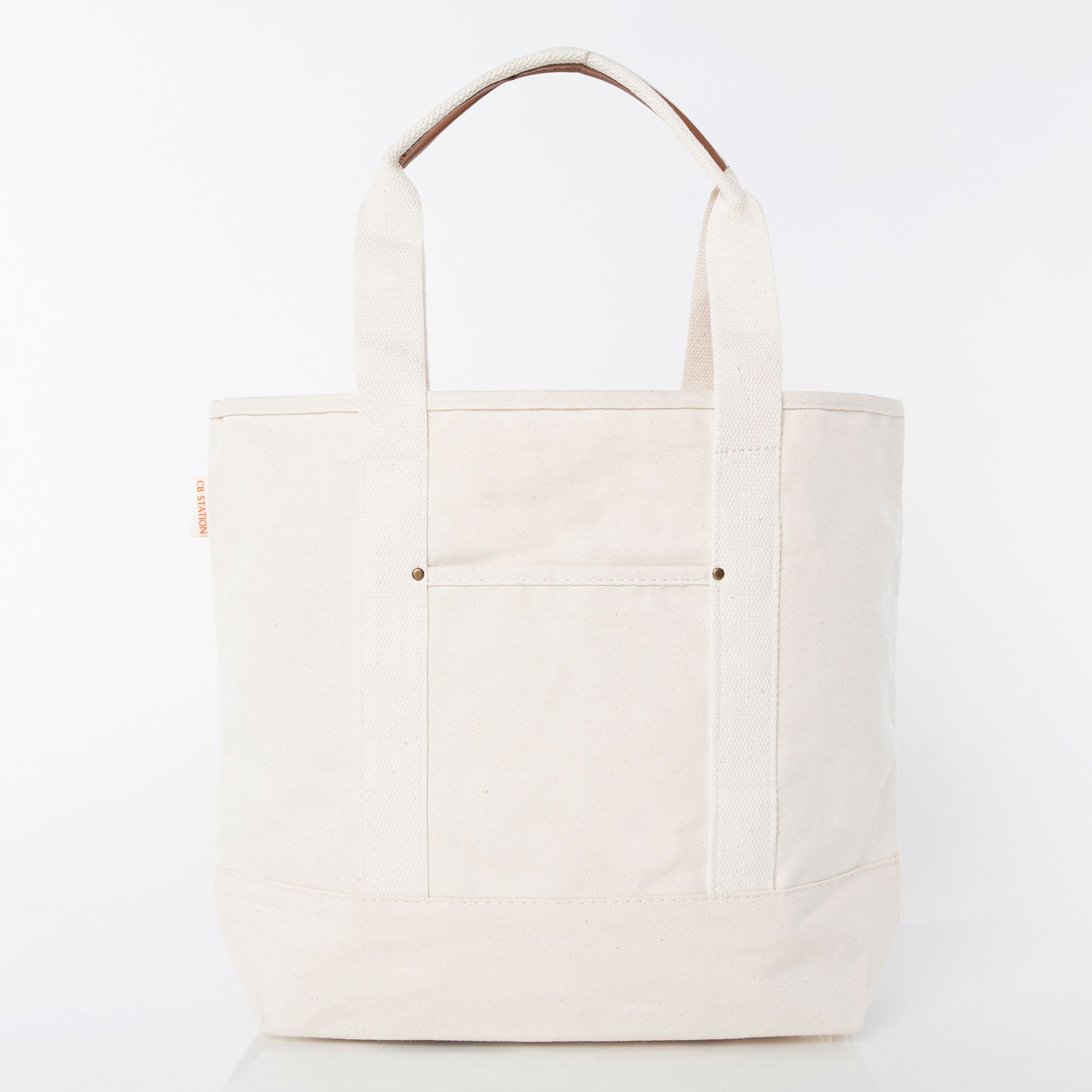 Canvas Essential Totes in Natural, Black | CB Station