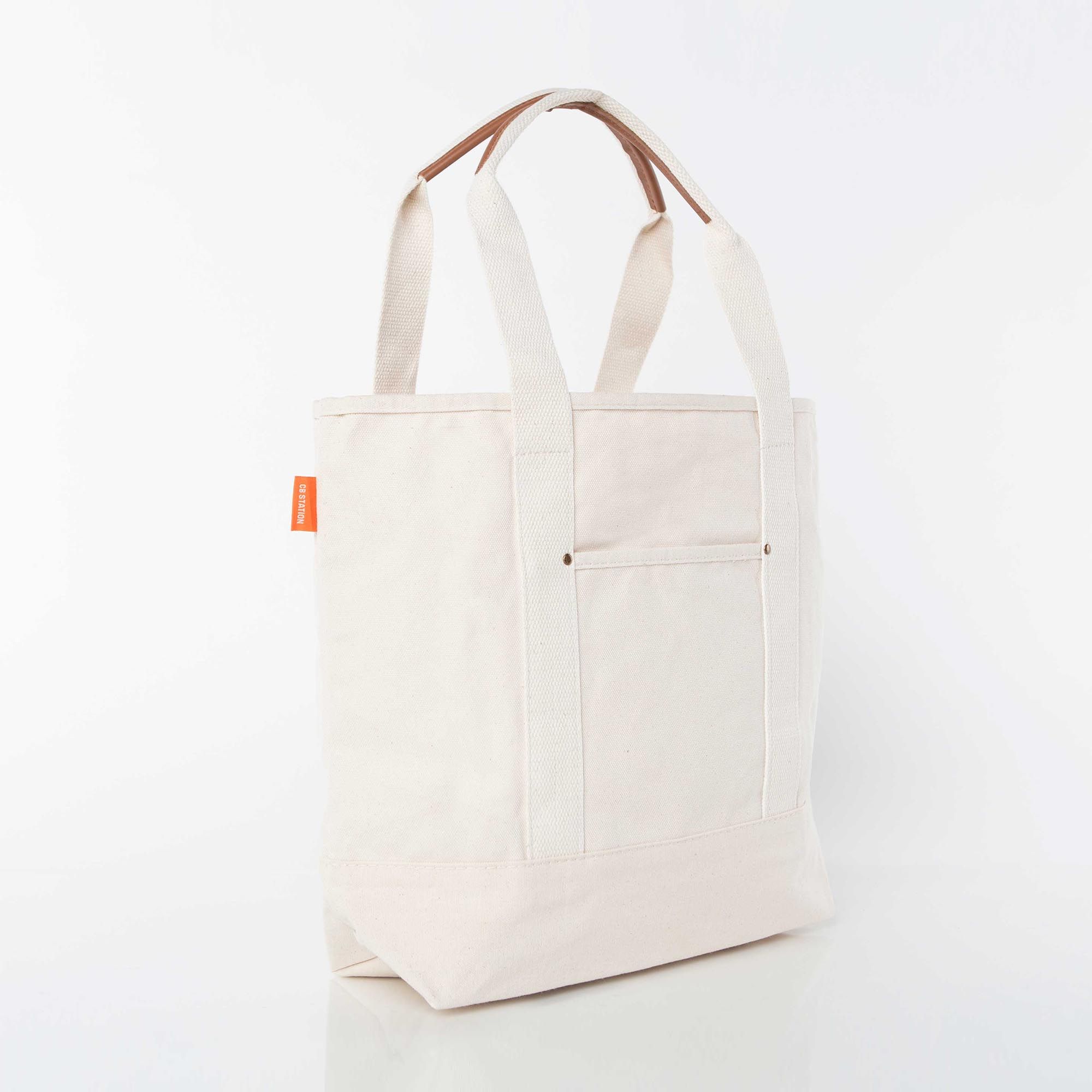 Canvas Essential Totes in Natural, Black | CB Station