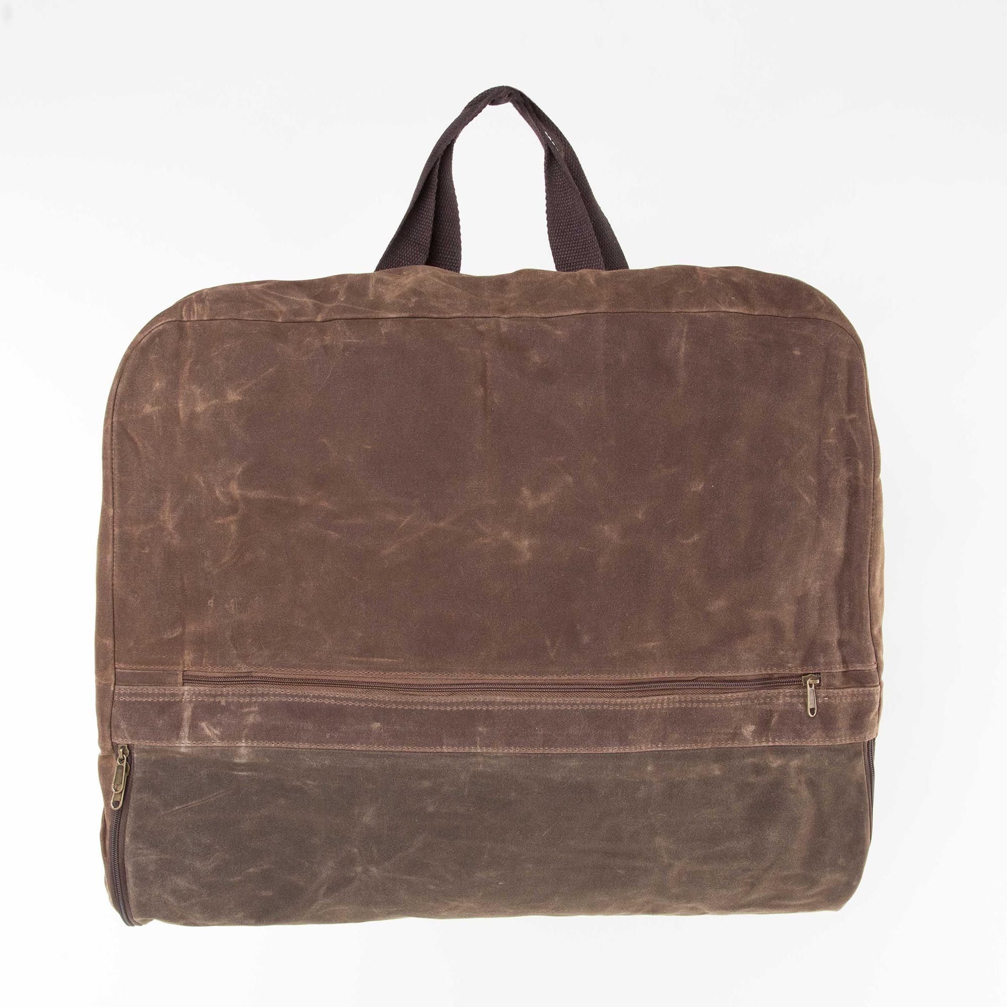 Waxed Canvas Garment Bag in Olive, Khaki, slate | CB Station
