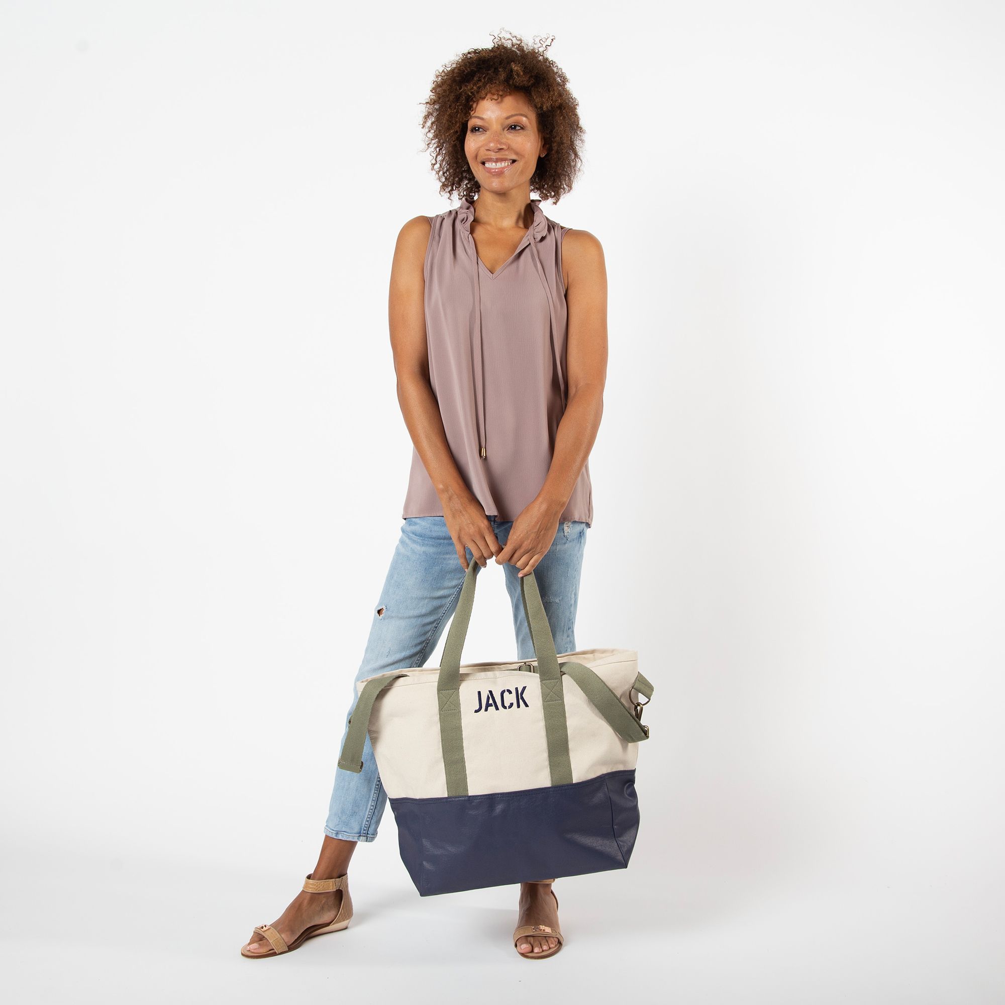 ヴィンテージキャンバスバックUS Vintage Large Laptop Canvas Backpack 28L - Front Pocket, High