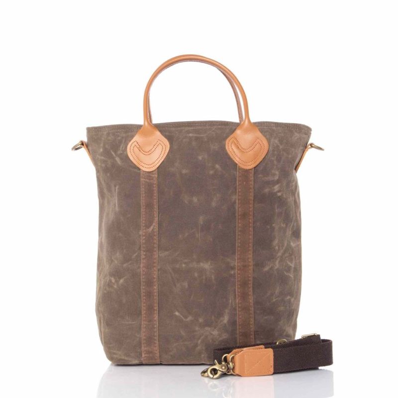Waxed Canvas Flight Bags in Slate, Khaki, yellow, olive | CB Station