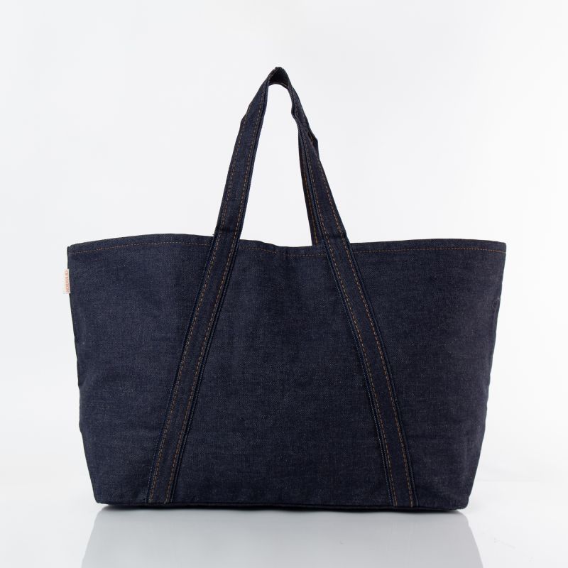 Wholesale Heritage Denim Tote - Classic Raw Indigo Carryall for Retail