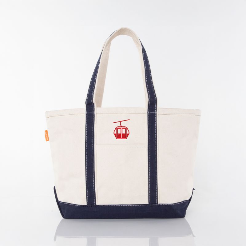 Navy Medium Classic Tote - Gondola