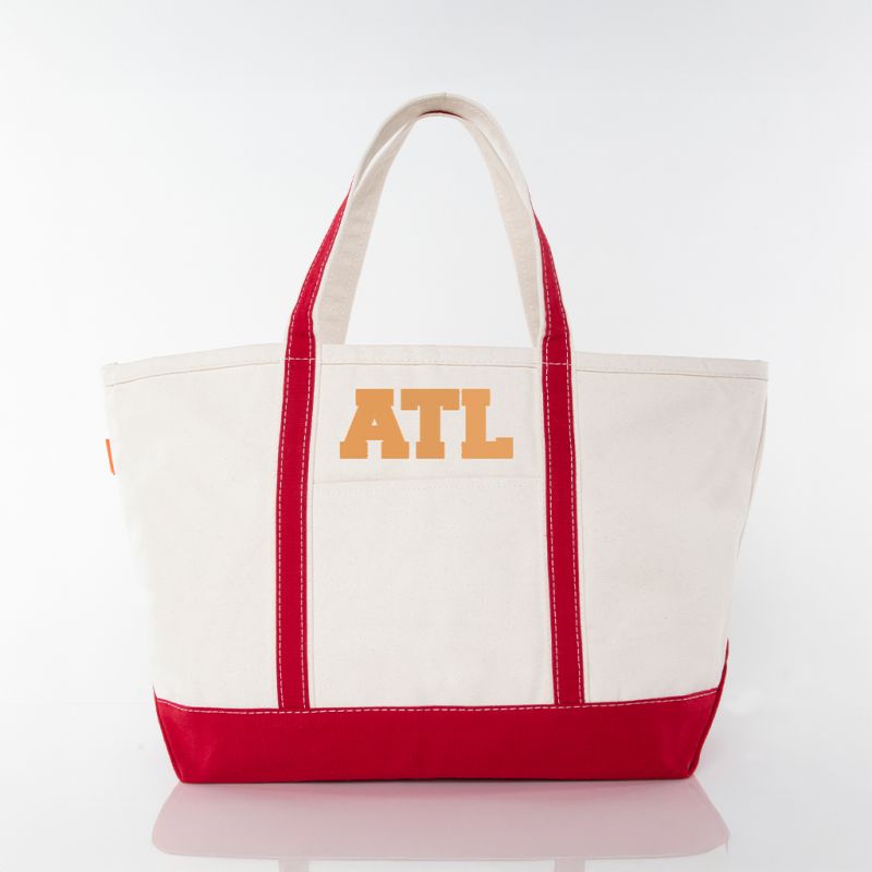 Red Large Classic Tote - ATL
