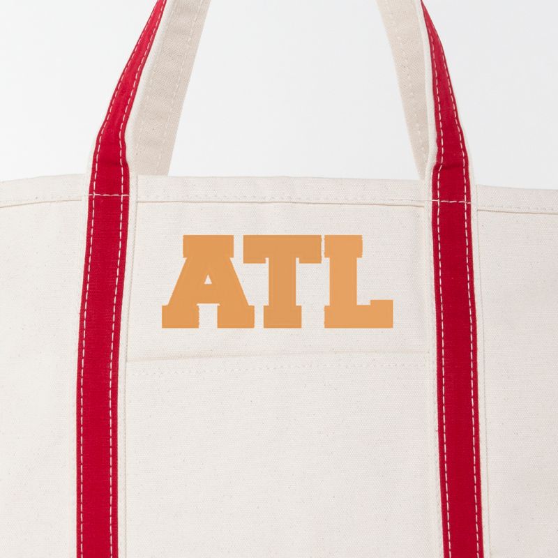 Red Large Classic Tote - ATL