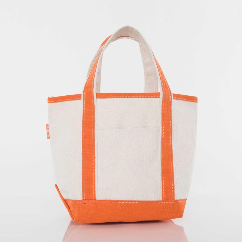 Orange Handy Open Top Tote - Pumpkin