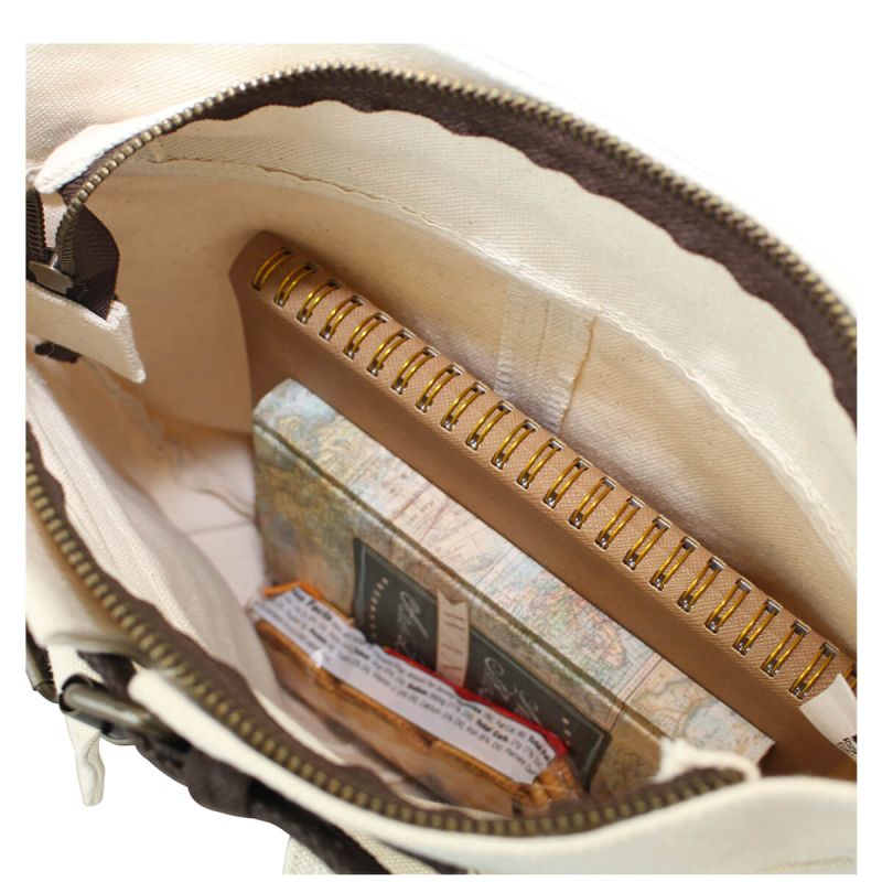 Crossbody Satchel Natural