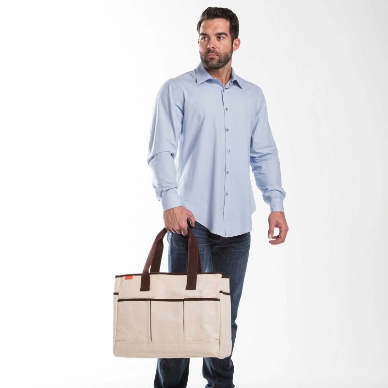 Canvas Utility Totes in Natural, Olive, Red CB Station