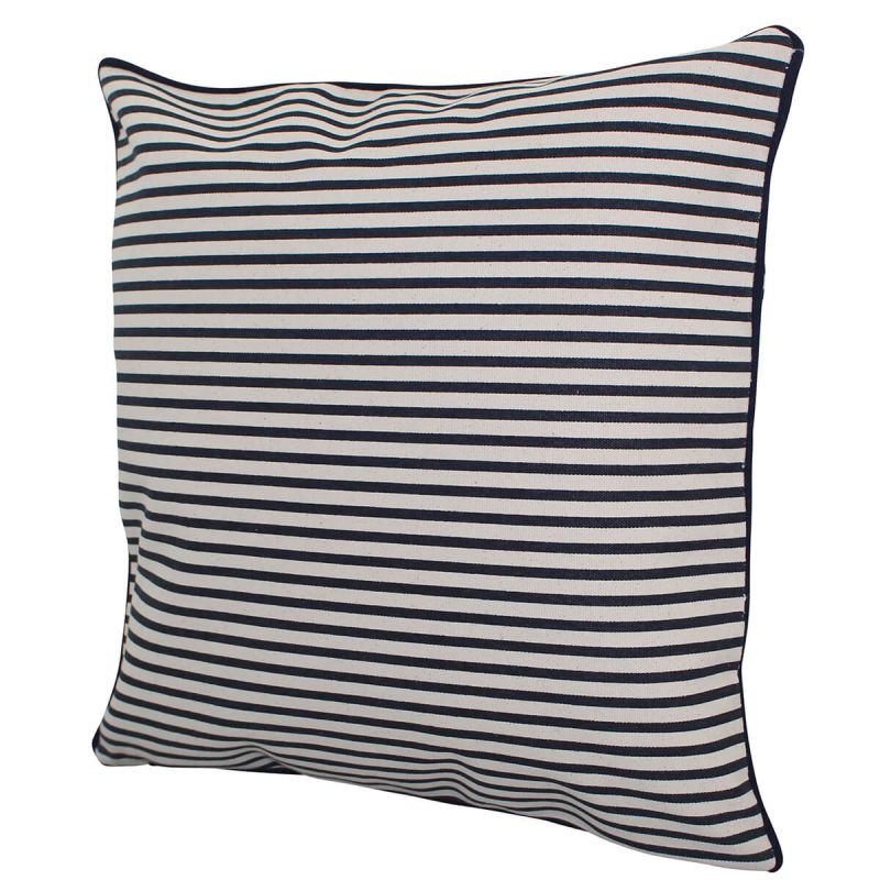 Pillowcase Navy Stripes 16 x 16