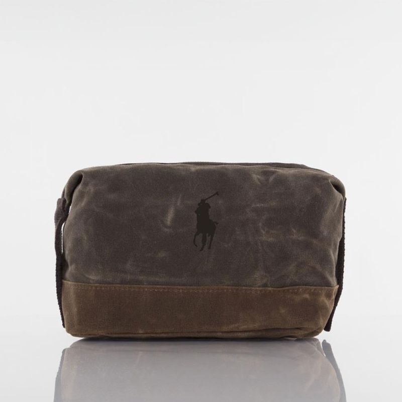Waxed Dopp Kit - Polo