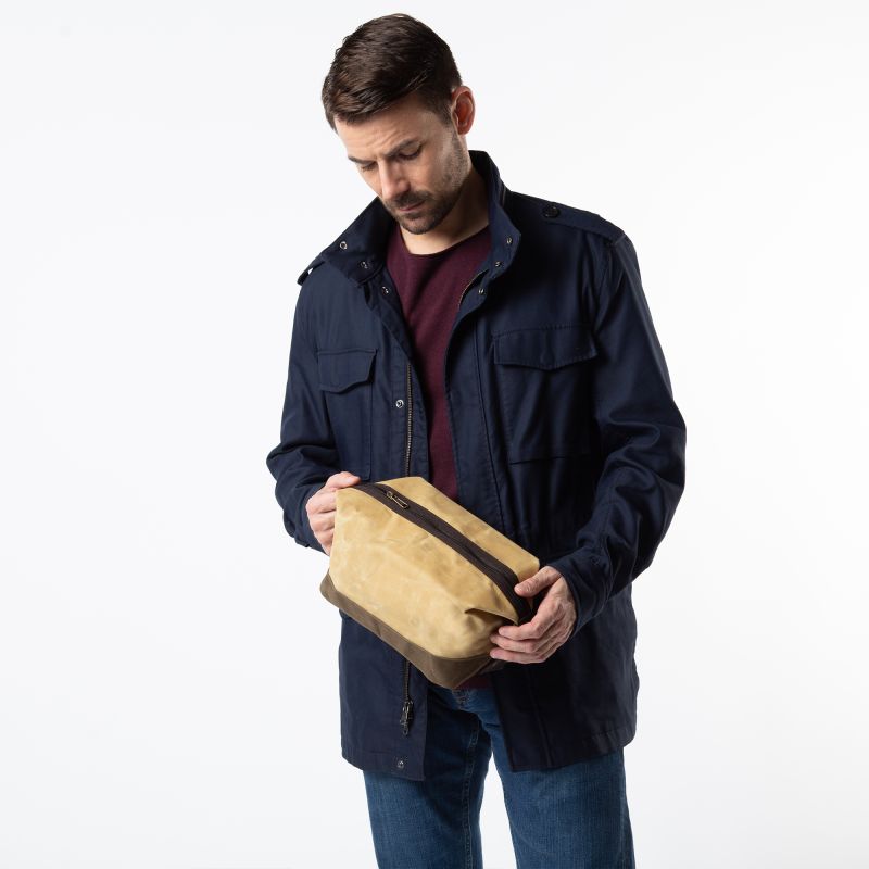 Waxed Dopp Kit - Polo