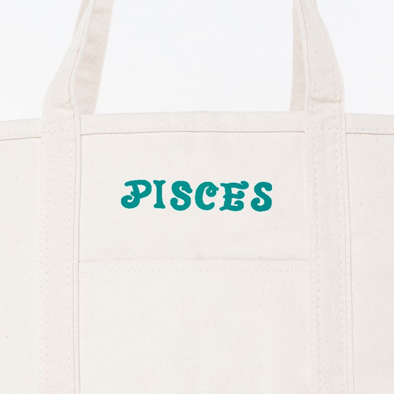 Large Classic Tote - Pisces