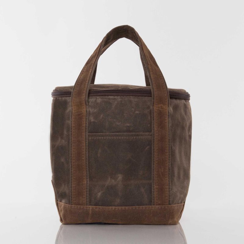 Insulated Tote Ll Bean Waxed Canvas Bag Personalized Waxed Canvas