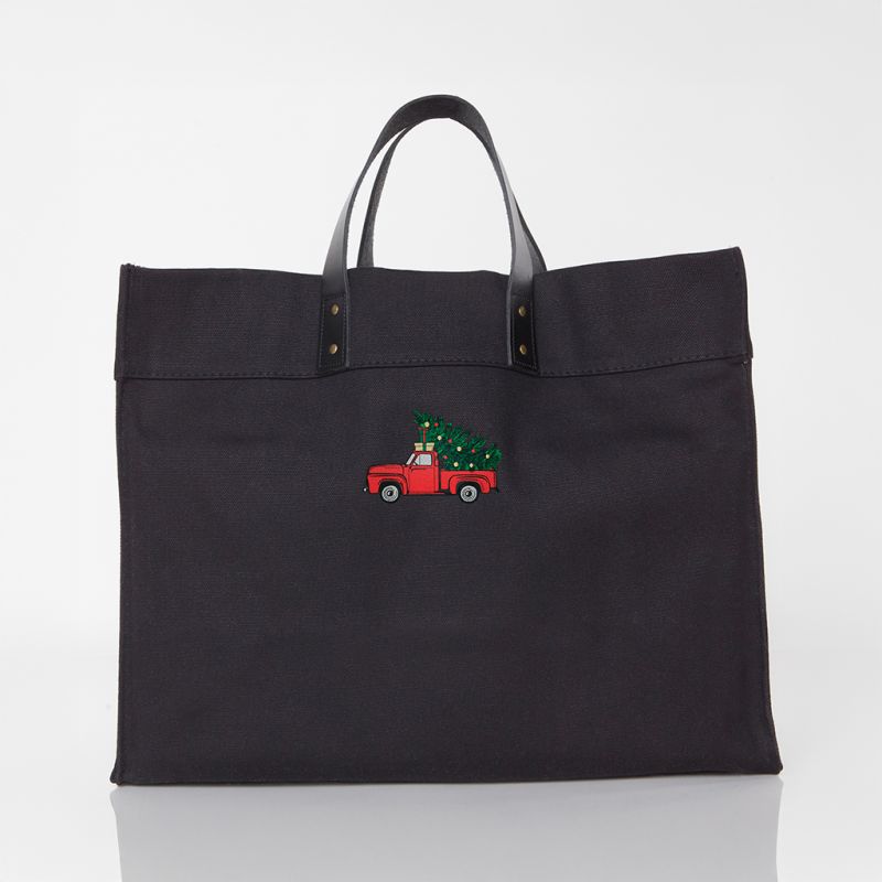 Solid Black Advantage Bag - Christmas Truck