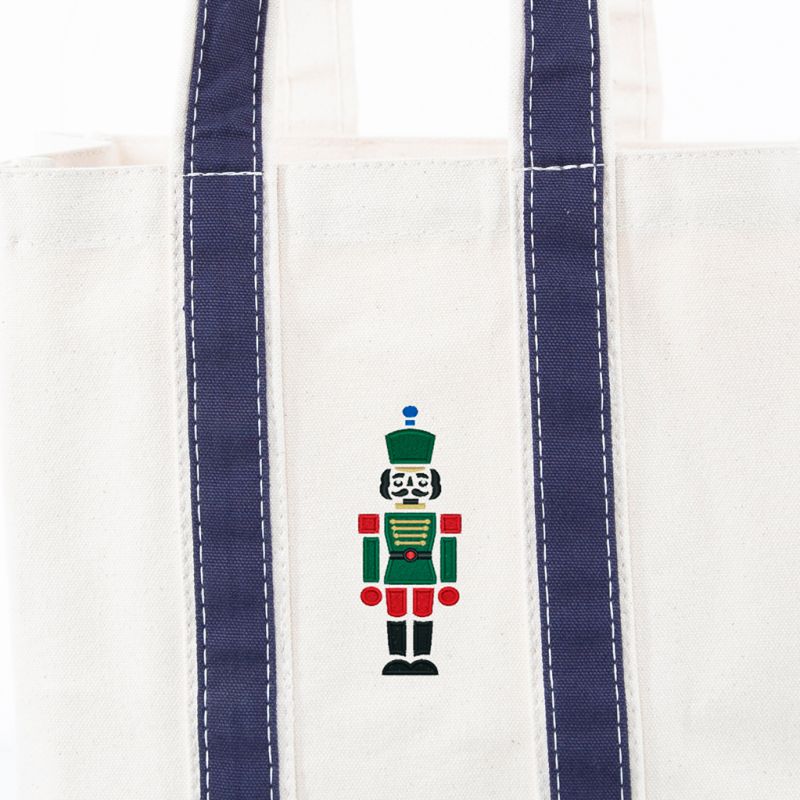 Navy Four Bottle Wine Carrier - Nutcracker