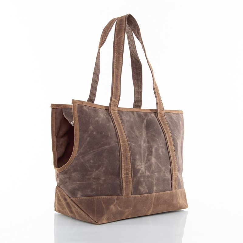 Waxed Pet Carrier