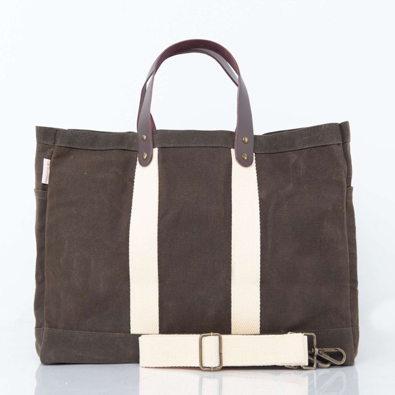 Waxed Canvas Commute Essentials Tote Bags | CB Station