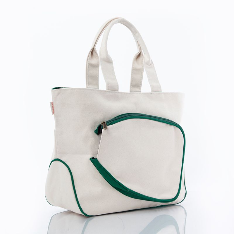 Natural & Emerald Pickleball Bag - Pickleball