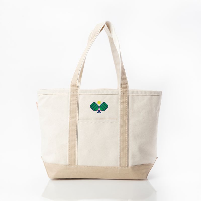 Safari Medium Classic Tote - Pickleball
