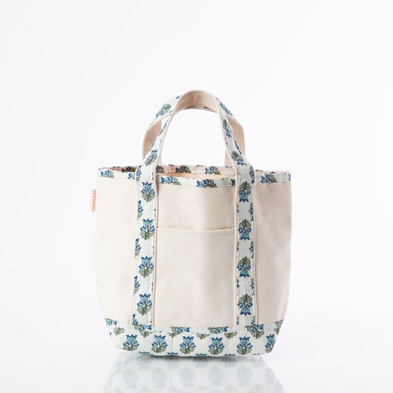 Block Print Handy Open Tote – Stylish & Functional | CB Station