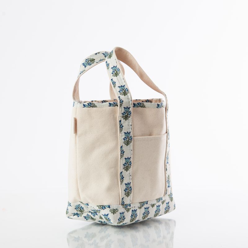 Block Print Handy Open Tote – Stylish & Functional | CB Station