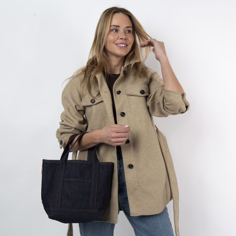 Wholesale Heritage Denim Open Top Tote Bags | Bulk B2B Wholesale Heritage Denim Open Top Tote Bags | Bulk B2B