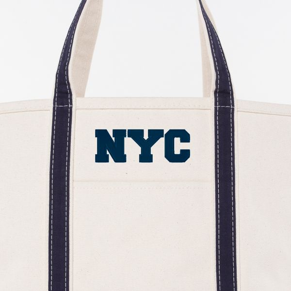 Navy Large Classic Tote - NYC