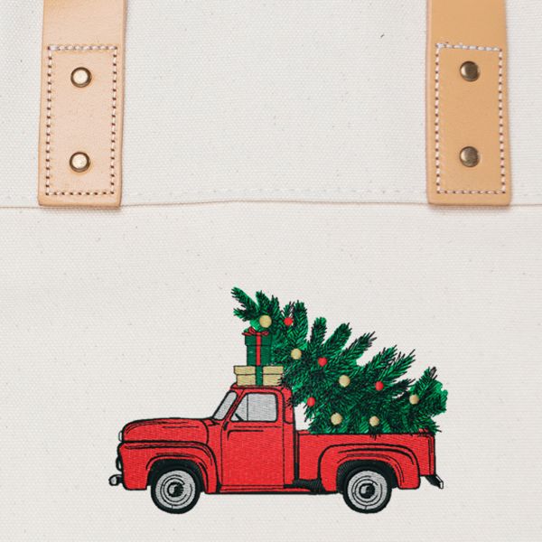 Natural Advantage Bag - Christmas Truck