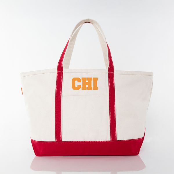 Red Large Classic Tote - CHI