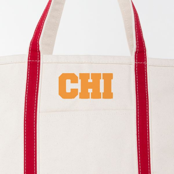 Red Large Classic Tote - CHI