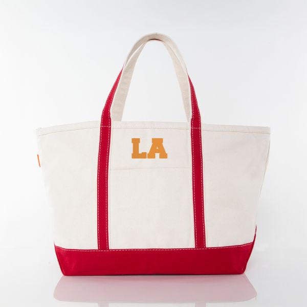 Red Large Classic Tote - LA