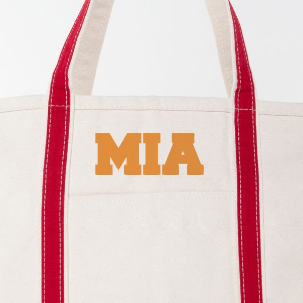 Red Large Classic Tote - MIA