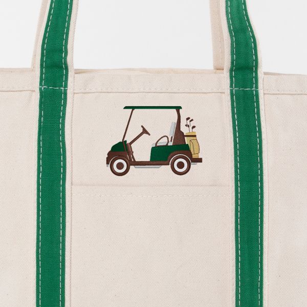 Emerald Medium Classic Tote - Golf