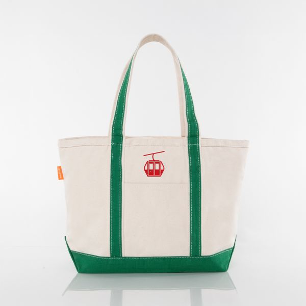 Emerald Medium Classic Tote - Gondola