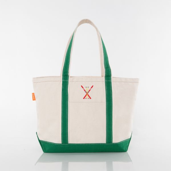 Emerald Medium Classic Tote - Ski