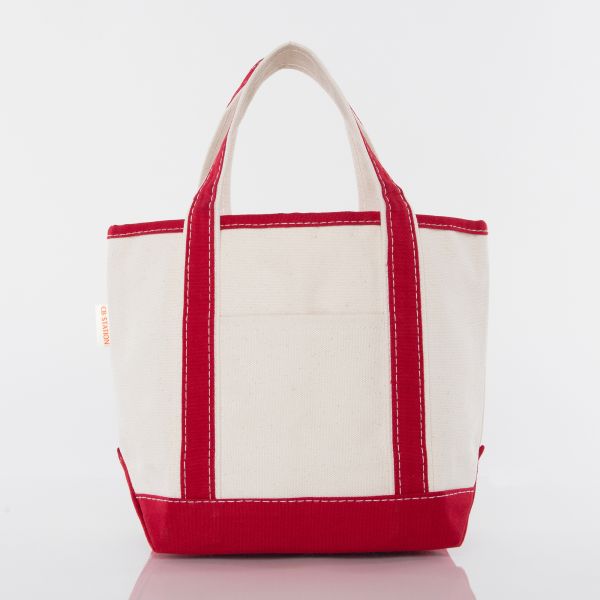 Handy Open Top Tote - Red 