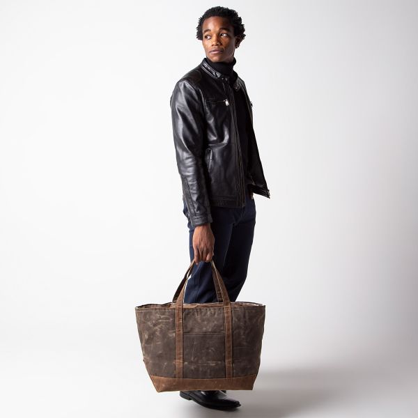 Waxed Large Classic Tote