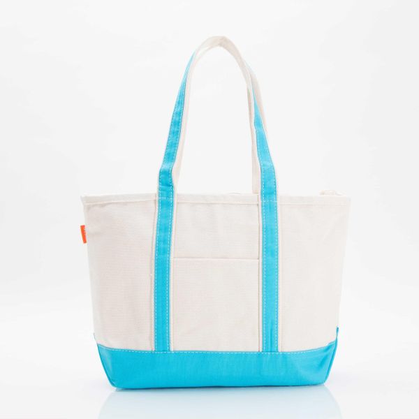 Bulk 24oz Medium Classic Tote - Turquoise - Front Image