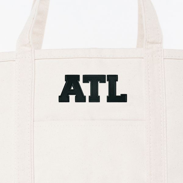 Natural Large Classic Tote - ATL
