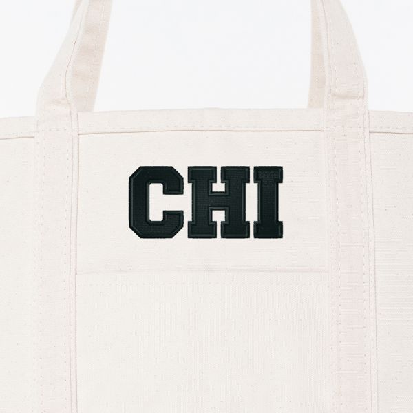 Natural Large Classic Tote - CHI