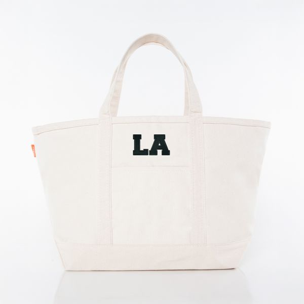 Natural Large Classic Tote - LA